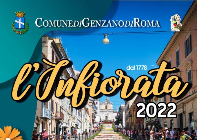 Genzano di Roma – INFIORATA 18, 19, 20 GIUGNO 2022