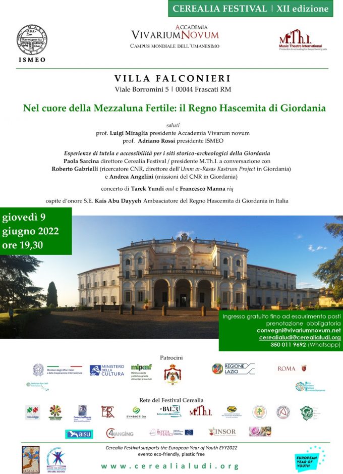 A Villa Falconieri “Cerealia Festival, XII Edizione”