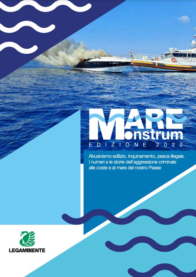 Dossier Mare Monstrum di Legambiente sulle illegalità lungo la costa: Lazio sesta peggior Regione nel 2021