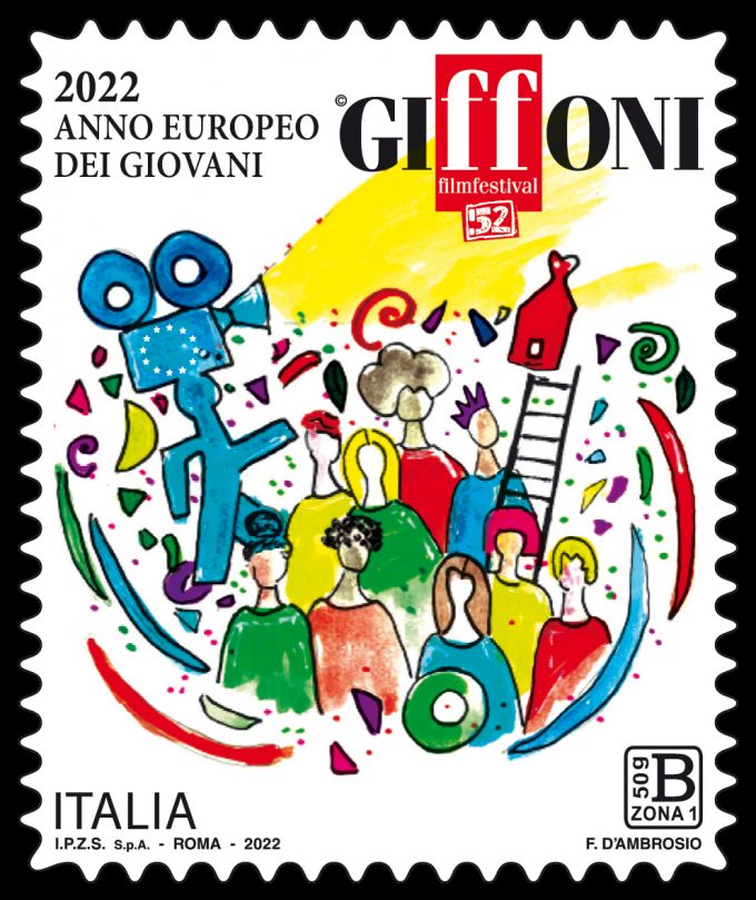 Emissione francobollo “Giffoni52 2022 anno europeo della gioventù”