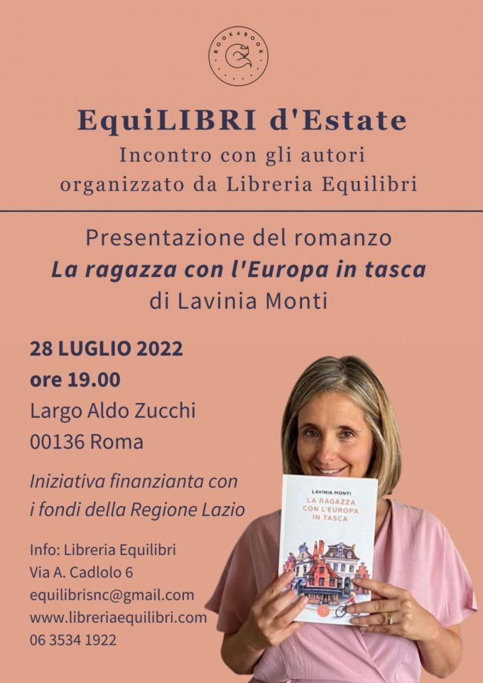 “La ragazza con l’Europa in tasca”, la presentazione a Roma il 28 luglio