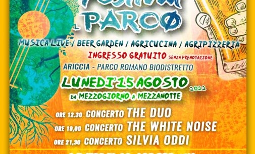 Ferragosto LIVE Festival al Parco          12-15 AGOSTO 2022