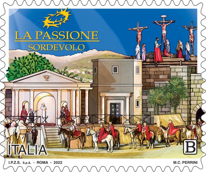 Poste Italiane – Emissione francobollo Passione di Sordevolo