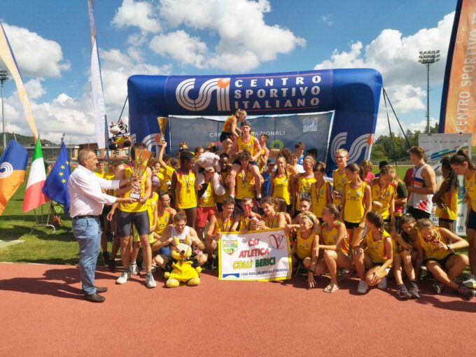A Castelnovo Ne’ Monti chiuso il 24° campionato nazionale con 12 nuovi record e le squadre top del tartan