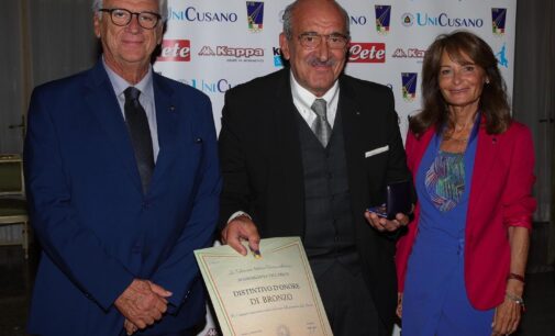 Frascati Scherma, Tallarico insignito del “Distintivo d’onore di bronzo”: “Lo condivido col club”