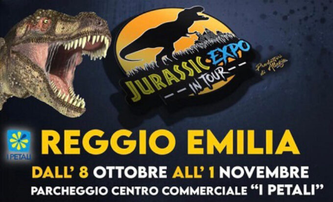 Jurassic Expo in tour Reggio Emilia
