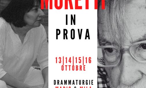 Per ricordare Mario Moretti 13/16 ottobre – Moretti in prova allo Spazio Il Cantiere di Roma.