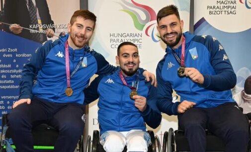 Frascati Scherma: Paolucci vince a squadre nella tappa di Coppa del Mondo paralimpica