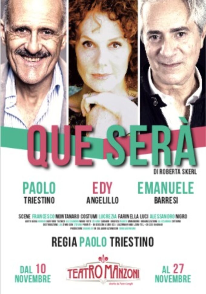 Paolo Triestino al Teatro Manzoni con lo spettacolo “Que Serà”