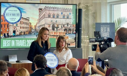 Lonely Planet premia l’Umbria: unica destinazione italiana nel Best in Travel 2023