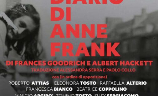 TEATRO BELLI-ROMA – IL DIARIO DI ANNE FRANK