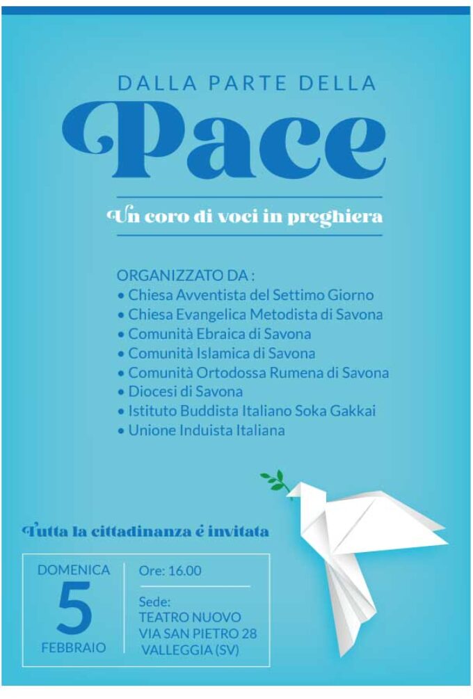 Una preghiera per la pace