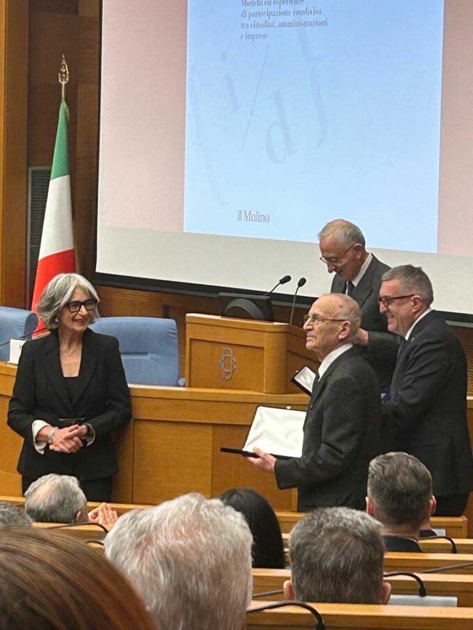Castel del Giudice e la D’Andrea Spa vincono  il Premio Italiadecide