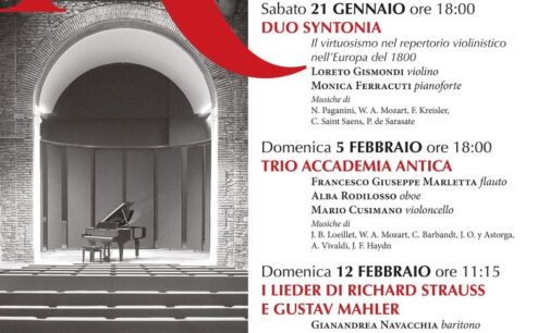 “I Concerti dell’Auditorium Romina Trenta” a Velletri, 5 febbraio e prossime date