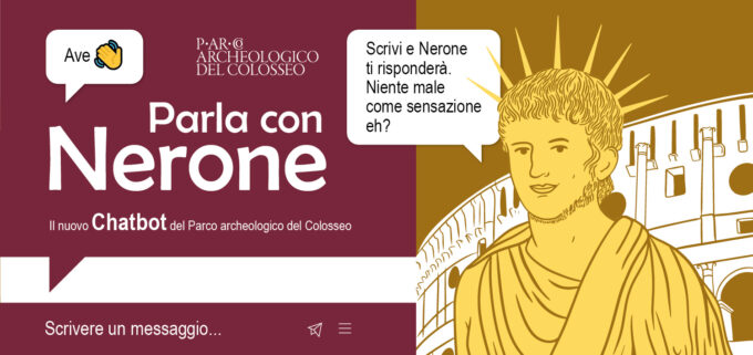 “Parla con Nerone”, il chatbot del Parco archeologico del Colosseo