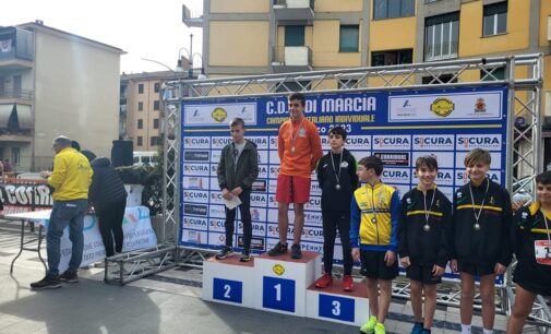 Atletica Frascati, Saccardo trionfa nel trofeo “Villa” di marcia a Frosinone: “Mi sentivo bene”