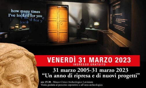 Comune di Pomezia: il 31 marzo 18° compleanno del Museo Civico Archeologico Lavinium – Eventi e incontri   