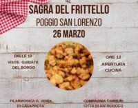 Poggio San Lorenzo, festeggia la sagra del frittello – 26 Marzo
