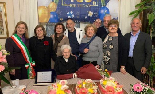 La Sindaca incontra Carolina Diamantini, centenaria di Ciampino