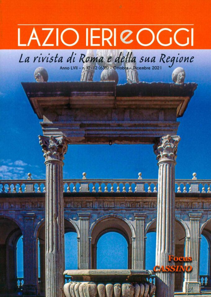 “L’Appia Antica e la tradizione di Simon Mago” su l’ultimo  numero della rivista ‘Lazio ieri e oggi’