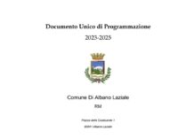 IL DOCUMENTO UNICO DI PROGRAMMAZIONE DEL COMUNE DI ALBANO LAZIALE E LA PARTECIPAZIONE DEMOCRATICA