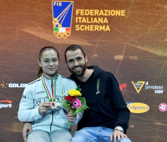 Frascati Scherma: Sofia Mancini campionessa italiana Cadetti, Mauro Addato bronzo tra i Giovani