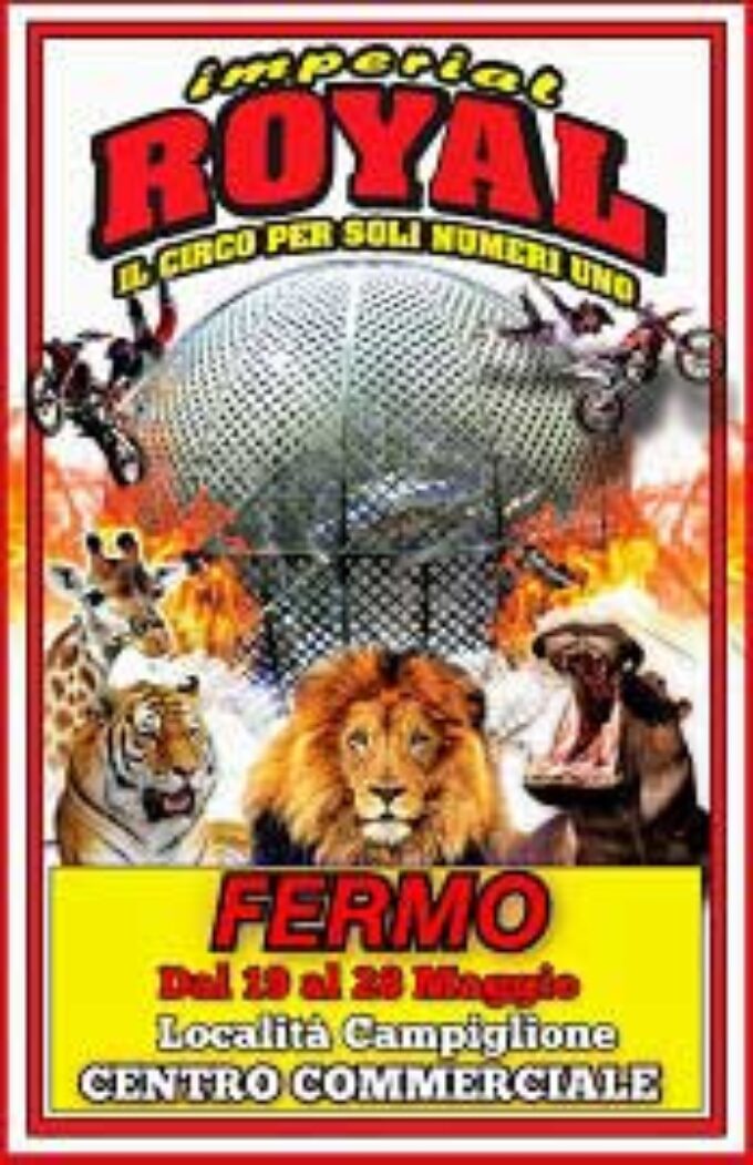 Per la prima volta a Fermo, l’ inimitabile e celebre “Imperial Royal Circus”