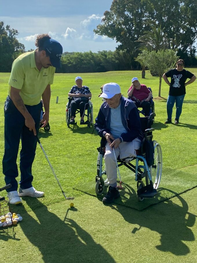 Anziani, disabilità e golf_Il progetto terapeutico sportivo con il campione parlimpico Biagi al Golf Club