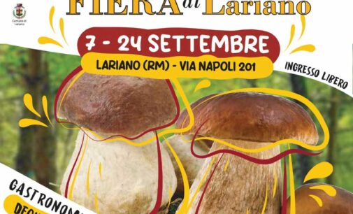 A Lariano la Festa del Fungo Porcino più importante d’Italia
