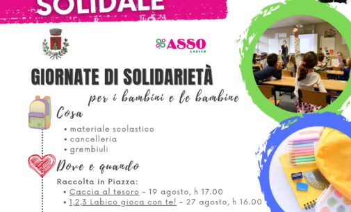 “Aiuta te mentre ci aiuti: pratica la #solidarietà” B.B.