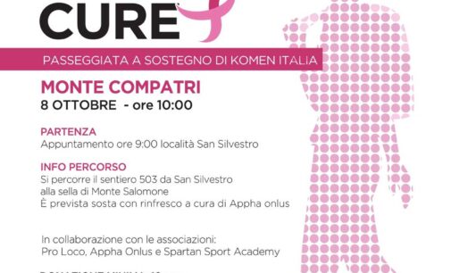 A MONTE COMPATRI LA “WALK FOR THE CURE”