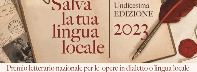 Premio “Salva la tua lingua locale” 2023