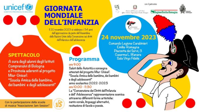 Bologna: va in scena lo spettacolo sui diritti dei bambini