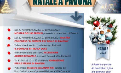 Il Natale a Pavona, calendario eventi