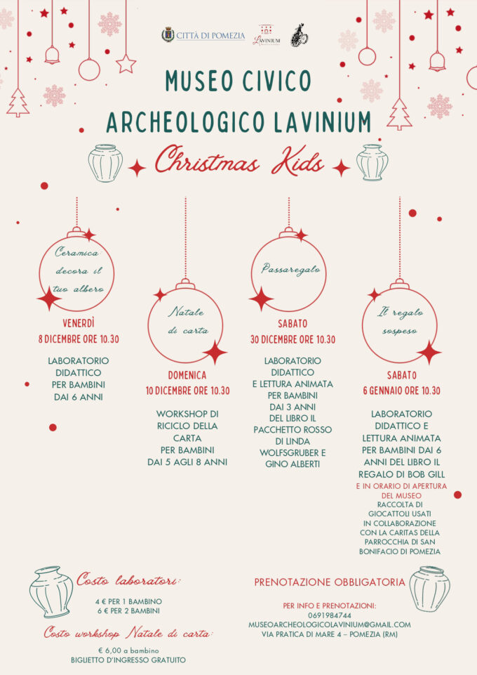 Christmas Kids, Natale al Museo Archeologico