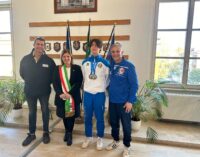 Eccellenze del territorio, il sindaco incontra il giovane atleta Luca Usai