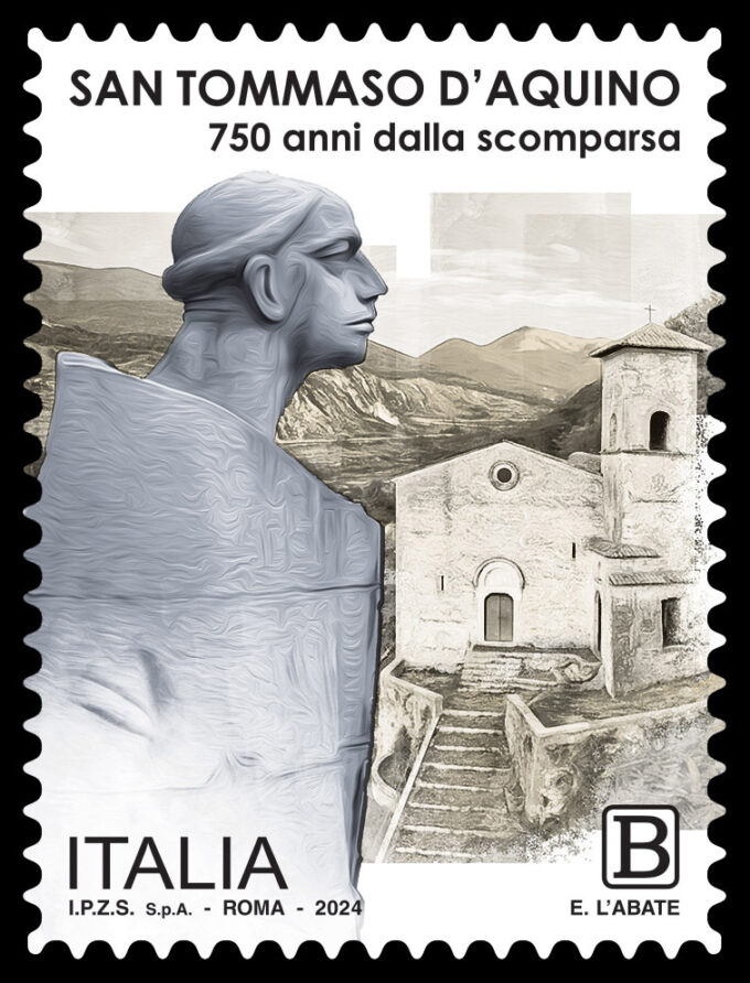 Emissione francobollo San Tommaso d’Aquino