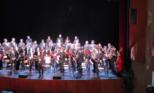 Pioggia di applausi per l’Orchestra di fiati “G. Rossini “ di Latina