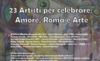 ÀMOR In corso a Roma la collettiva curata da Nicoletta Rossotti . La mostra fino al 28 marzo alla Medina Art Gallery