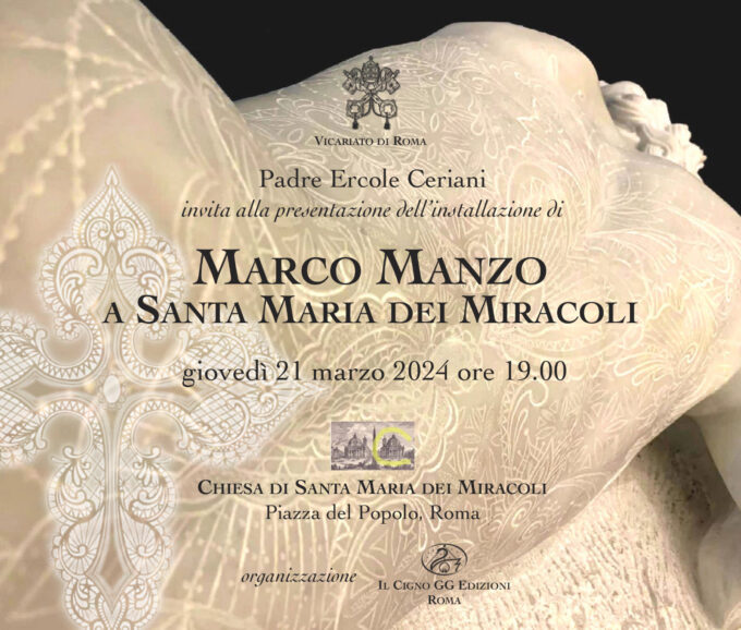 Marco Manzo espone le sue opere a Santa Maria dei Miracoli