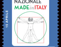 Un francobollo dedicato alla Giornata Nazionale del Made in Italy.