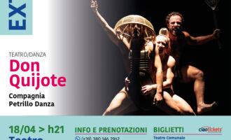 Spettacolo Don Quijote 18 aprile ore 21 – Teatro Comunale di Canino | EXTRA Teatro Festival