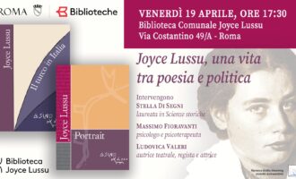 19 e 20/4 a Roma: “Portrait” di Joyce Lussu e “Welfare per le nuove generazioni…” a cura di Chiara Agostini