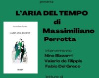 Il 18/4 al Teatro Tordinona “L’aria del tempo” di Massimiliano Perrotta