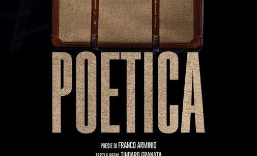 POETICA poesie di Franco Arminio regia Tindaro Granata, 26, 27 e 28 aprile venerdì h 21, sabato h 19 e domenica h 17